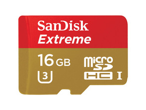 Acquista MicroSDHC di Sandisk 16GB Classe 10 U3 MicroSDHC di Sandisk 16GB Classe 10 U3