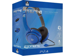 Acquista 4 GAMERS STEREO GAMING HEADSET AZUL PRO4-40 4 GAMERS STEREO GAMING HEADSET AZUL PRO4-40