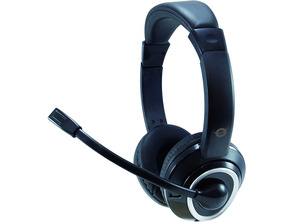 Acquista Auriculares con Micrófono Conctronic Polona 01B Negro Auriculares con Micrófono Conctronic Polona 01B Negro
