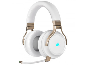 Acquista Auriculares Corsair Virtuoso RGB White / Gold Auriculares Corsair Virtuoso RGB White / Gold