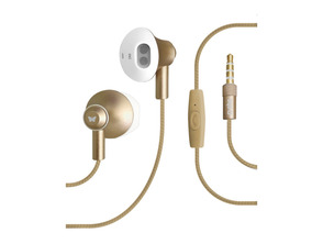 Acquista Auricolari stereo Shiny SBS Oro Auricolari stereo Shiny SBS Oro