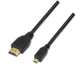 Acquista Cavo Micro HDMI (D) M a HDMI (A) M Aisens 1,8M Negro Cavo Micro HDMI (D) M a HDMI (A) M Aisens 1,8M Negro