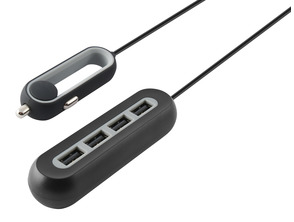 Acquista COCHE 4 USB KSIX 9.6A 1.5 METRO NEGRO COCHE 4 USB KSIX 9.6A 1.5 METRO NEGRO
