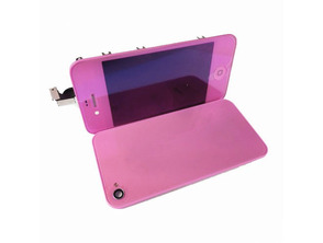 Acquista Full Conversion Kit per iPhone 4 Metallic Pink Full Conversion Kit per iPhone 4 Metallic Pink