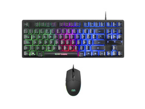 Acquista Confezione Teclado + Ratón Mars Gaming MCPTKLES Confezione Teclado + Ratón Mars Gaming MCPTKLES