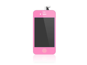 Acquista Full Screen for iPhone 4S Rosa Full Screen for iPhone 4S Rosa