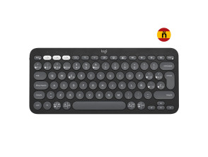 Acquista Bluetooh Tastiera Logitech Pebble Keys 2 K380S Grafite Bluetooh Tastiera Logitech Pebble Keys 2 K380S Grafite