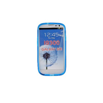 Custodia protettiva TPU per Samsung Galaxy S3 / I9300 (Blu)