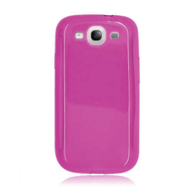 Custodia protettiva TPU per Samsung Galaxy S3 / I9300 (Rosa)