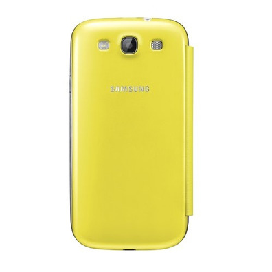 Flip cover per Samsung Galaxy S III giallo