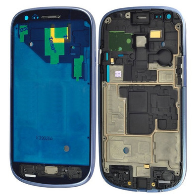 Front Frame for Samsung Galaxy S3 Mini Bianco