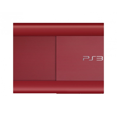 Playstation 3 Slim 500 GB (Rosso) + 2 Dualshock 3