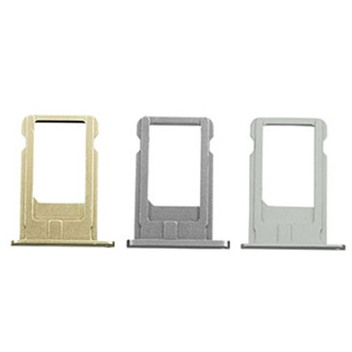 SIM Card Tray and Side Buttons Set for iPhone 6 Plus Nero