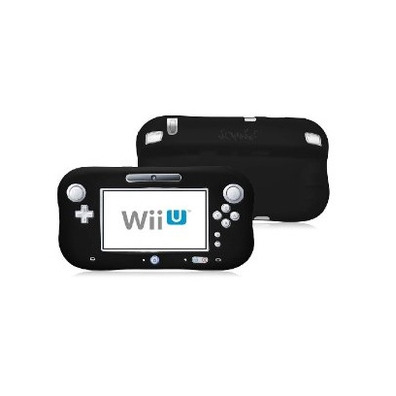 Guaina di silicona nera per Wii U gamepad