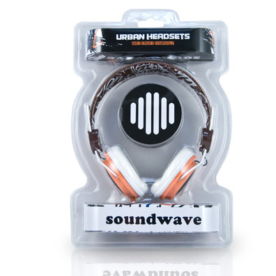 Headphones B-Move SoundWave Orange Nero