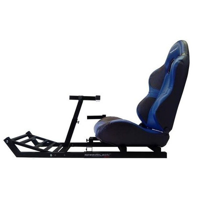 Seat + Support steering wheel and pedals SpeedBlack DS Nero