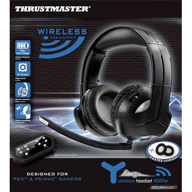 Auricolari Wireless per PS3/PS4 Thrusmaster Y400Pw