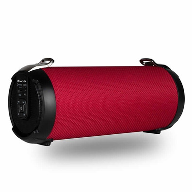 Altavoz con Bluetooth NGS ROLLER TEMPO 20W Rojo