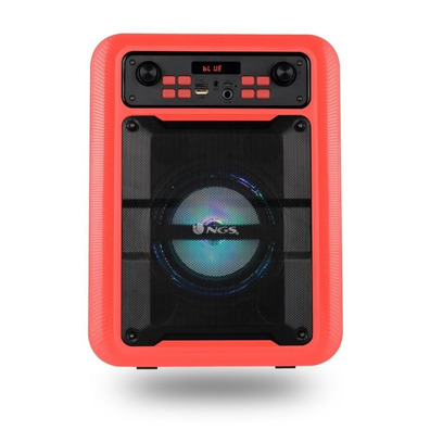 Altavoz NGS Speaker Roller Lingo Bluetooth Rosso