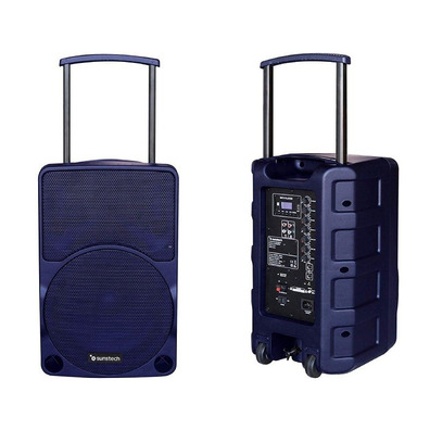 Altavoz Trolley Sunstech Muscle Pro Blu 40W RMS/FM/SD/USB / AUX-IN