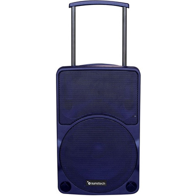 Altavoz Trolley Sunstech Muscle Pro Blu 40W RMS/FM/SD/USB / AUX-IN