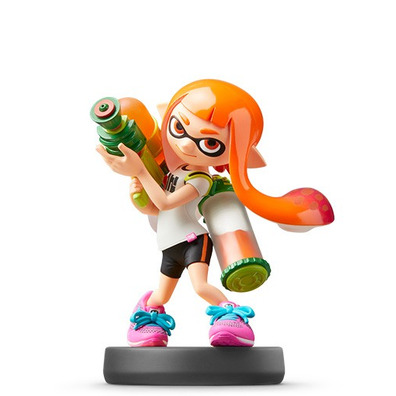 Amiibo Inkling Ragazza (collezione Super Smash Bros.)