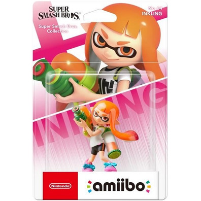 Amiibo Inkling Ragazza (collezione Super Smash Bros.)