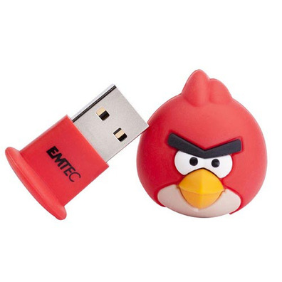 Memoria USB Angry Birds Rosso 4 Gb