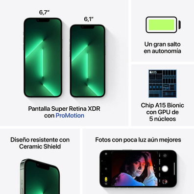 Apple iPhone 13 Pro 1TB MNE53QL/A Verde