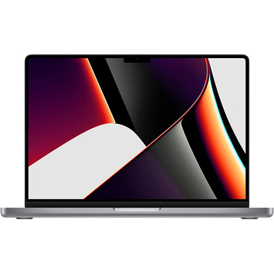 Apple Macbook Pro 14 " /M1 Pro 10 - Core CPU/16GB/1TB SSD/16 - Core GPU Gris Espaciale