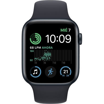 Apple Watch SE 2ª Gen GPS/Cell 44mm Aluminio Negro / Correa Negra