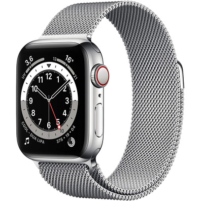 Apple Watch Serie 6 GPS + Cell 40mm Acero Inossidabile