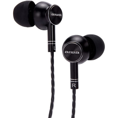 Auriculares Aiwa ESTM-100BK Negro