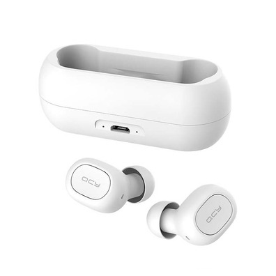 Cuffie Bluetooth 5.0 QCY - QS1 Bianco