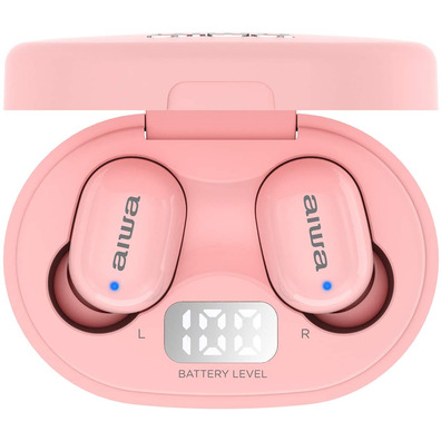 Auricolari Bluetooth Aiwa EBTW-150PK Rosa