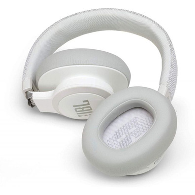 Auricolari Bluetooth JBL Live 650BTNC White