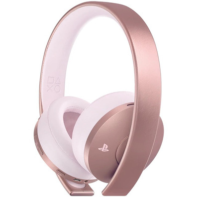 Cuffie Wireless Sony 7.1 Oro Rosa PS4/PC/Mac