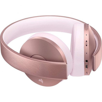 Cuffie Wireless Sony 7.1 Oro Rosa PS4/PC/Mac