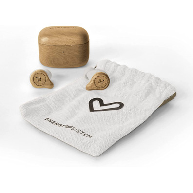 Auriculares Micro Energy Sistem ECO TW Beech Wood