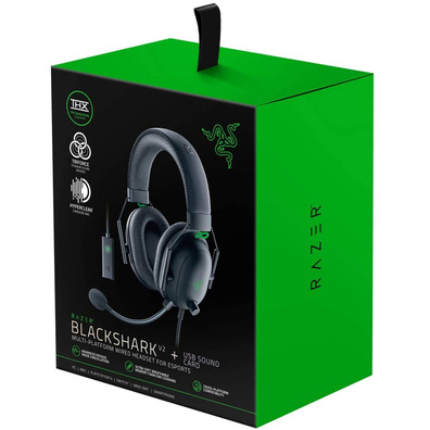 Auriculares Razer Blackshark V2 + Potenziatore USB