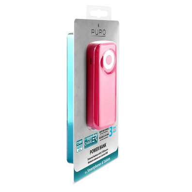 Powerbank Pink 4000 mAh Puro