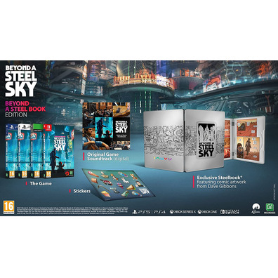 Beyond a Steel Sky Book Edition Xbox One / Xbox Series X