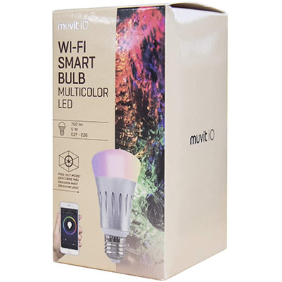 Lampadina smart Muvit IO MIOBULB002 E27