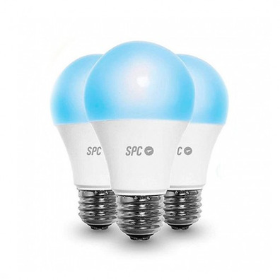 Bombilla Inteligente SPC Aura 1050 10W Confezione 3 Uds E27