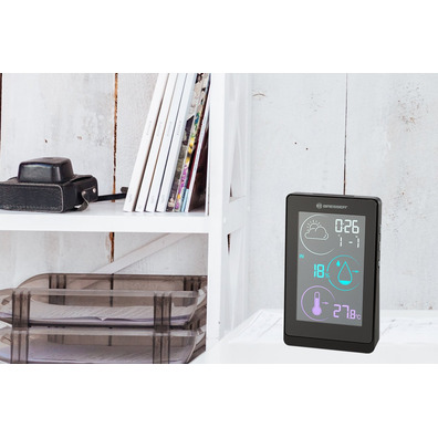 Bresser Colour Weather Station Meteo Life H Black