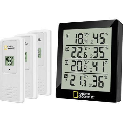 Bresser Estación Meteo National Geographic Termómetro / Higrómetro