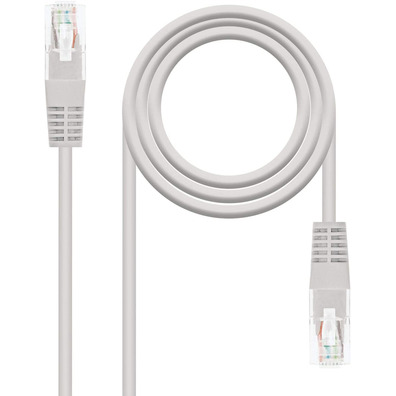 Cavo de Rosso UTP Cat 5E RJ45 Nanocable 15m Gris