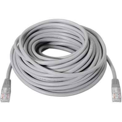 Cavo Rosso RJ45 UTP CAT6 Aisens 15M Gris