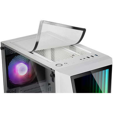 Caja Mars Gaming MC777 Semitorre Bianco ATX