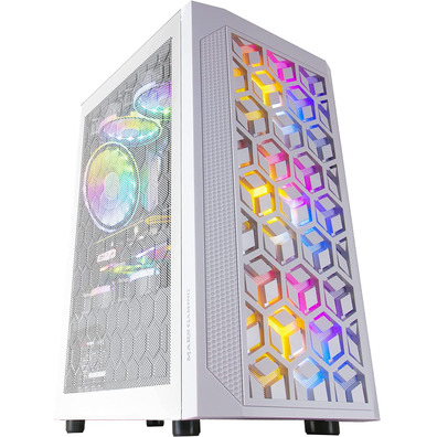 Caja MiniTorre Mars Gaming MCMESH Blanco